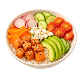 Poké bowls